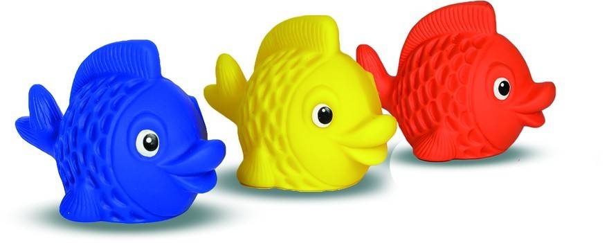 Рыбки, набор резиновых игрушек Весна В2471