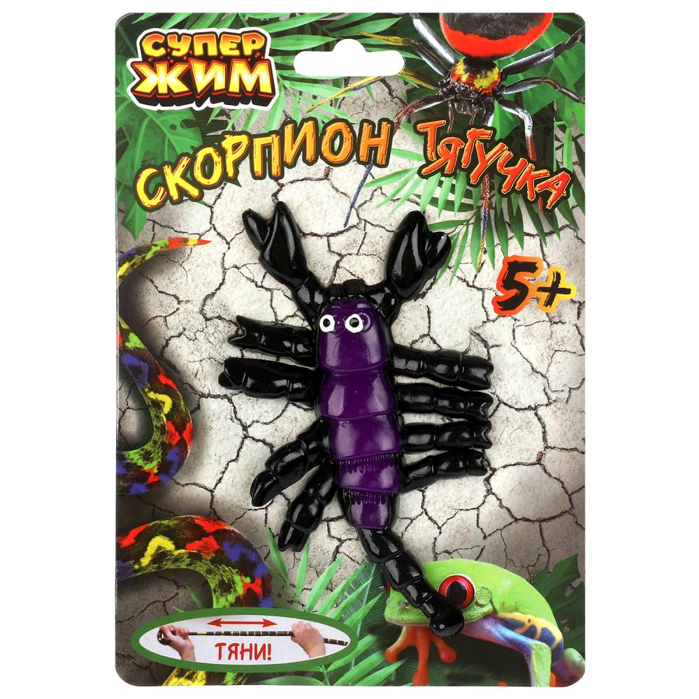 Игрушка тянучка скорпион 11,7 см. Супер Жим Играем Вместе 053-23B-113-3-RU