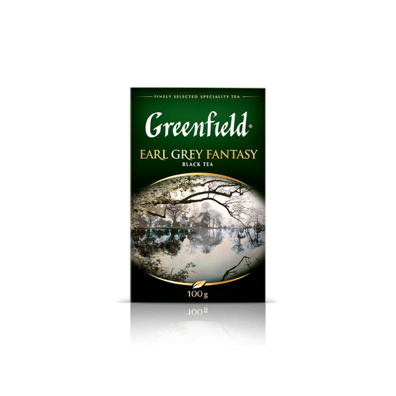 Чай черный Greenfield Earl Grey Fantazy листовой 100г 0426-14 420999