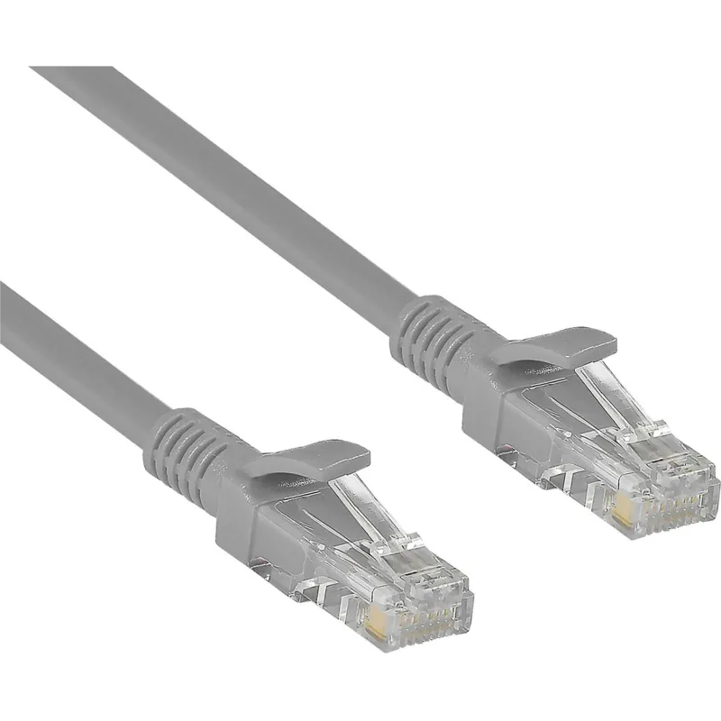 Патч-корд ExeGate UTP-RJ45-RJ45-C6-0,5M-GY, UTP, cat.6, 0,5м, серый 2047382 EX272314RUS