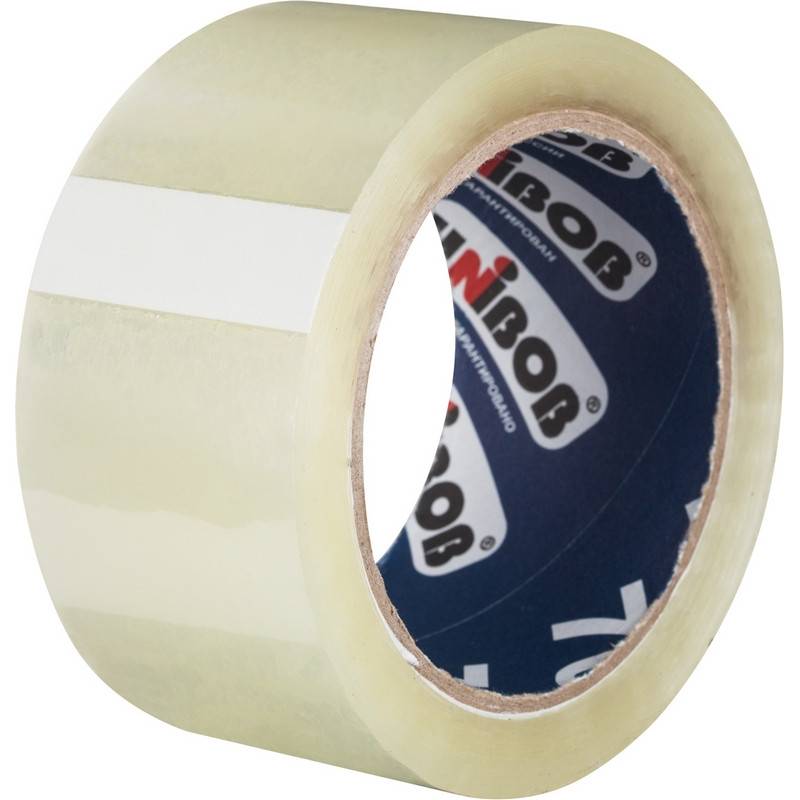 Клейкая лента упаковочная UNIBOB 700 48мм х 66м 47мкм, прозрачная, 36шт/уп 885423