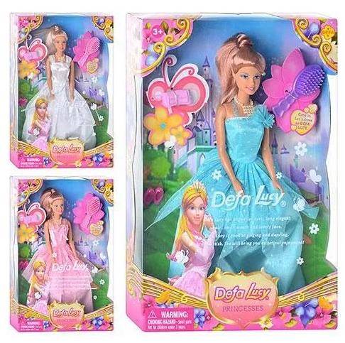 Кукла Lucy Принцесса в наборе с аксессуарами, 29 см DEFA 8063d