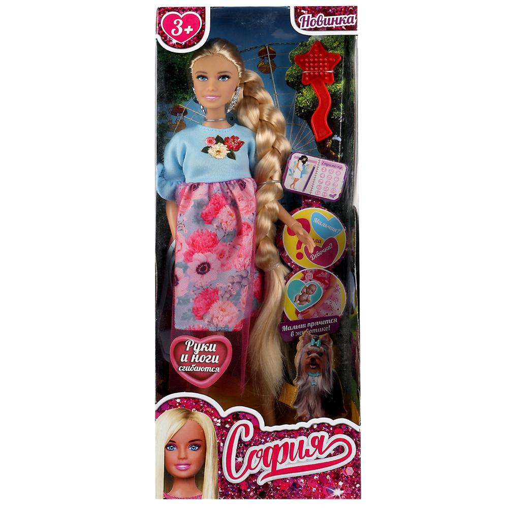 Кукла 29 см. София беременная Карапуз 66001B1-C11-S-BB