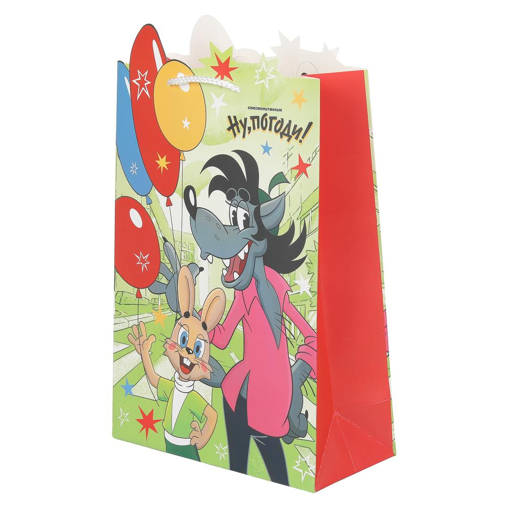 Пакет подарочный креативный ML "Союзмультфильм", 190 гр/м Чудо праздник PML-130088-NP