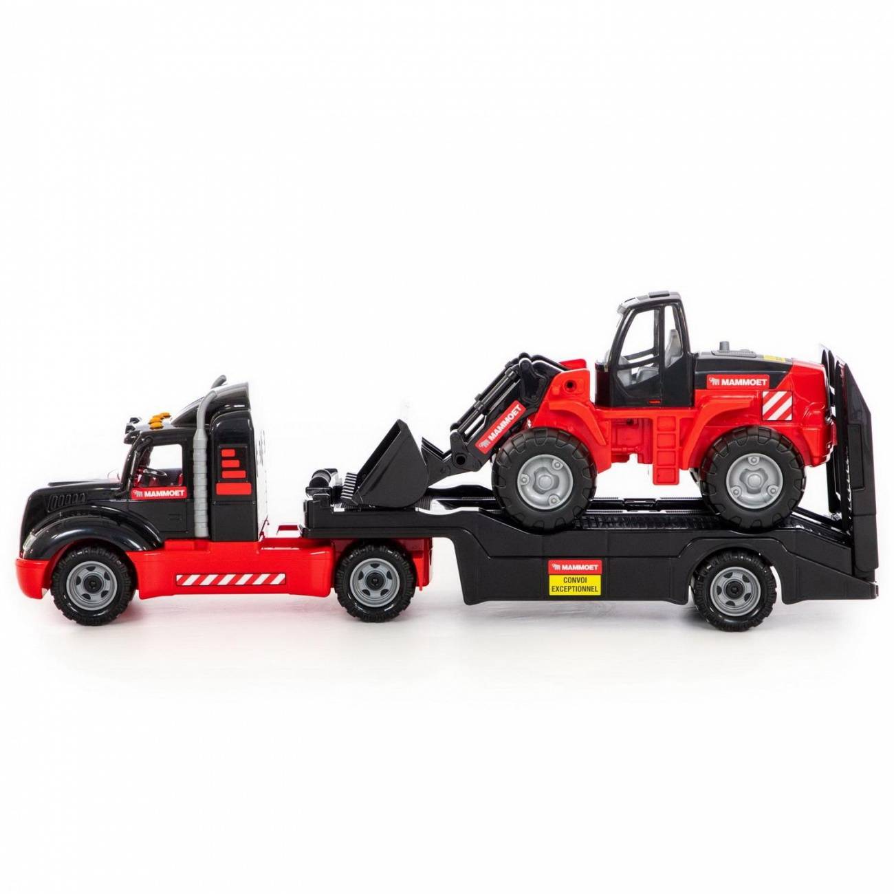 Автомобиль трейлер с трактором-погрузчиком Маммоет Полесье П-56993
