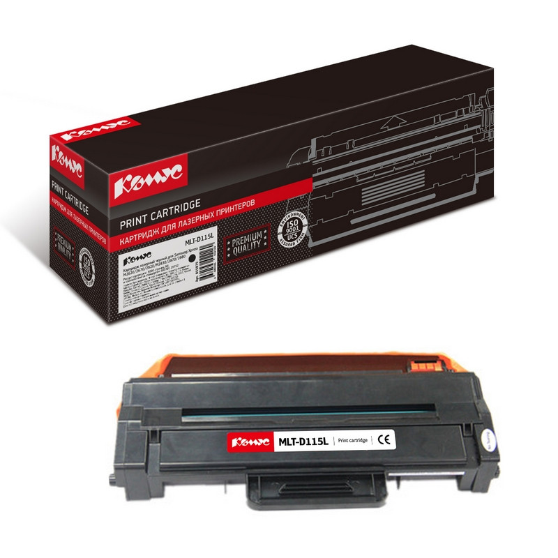 Картридж лазерный Комус MLT-D115L чер. пов.емк. для SamsungSL-M262 855879