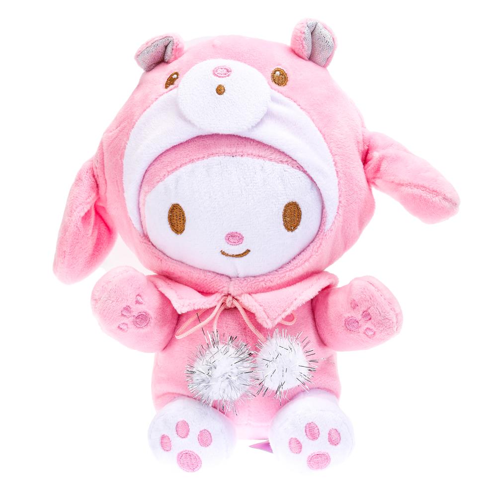 Игрушка мягкая Куроми Сан Рио - зайка Мелоди, 17 см. Мульти-пульти KM116009-17-WOD