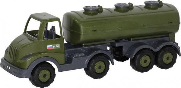 Автомобиль военный с полуприцепом-цистерной "Муромец" игрушка Полесье П-48578