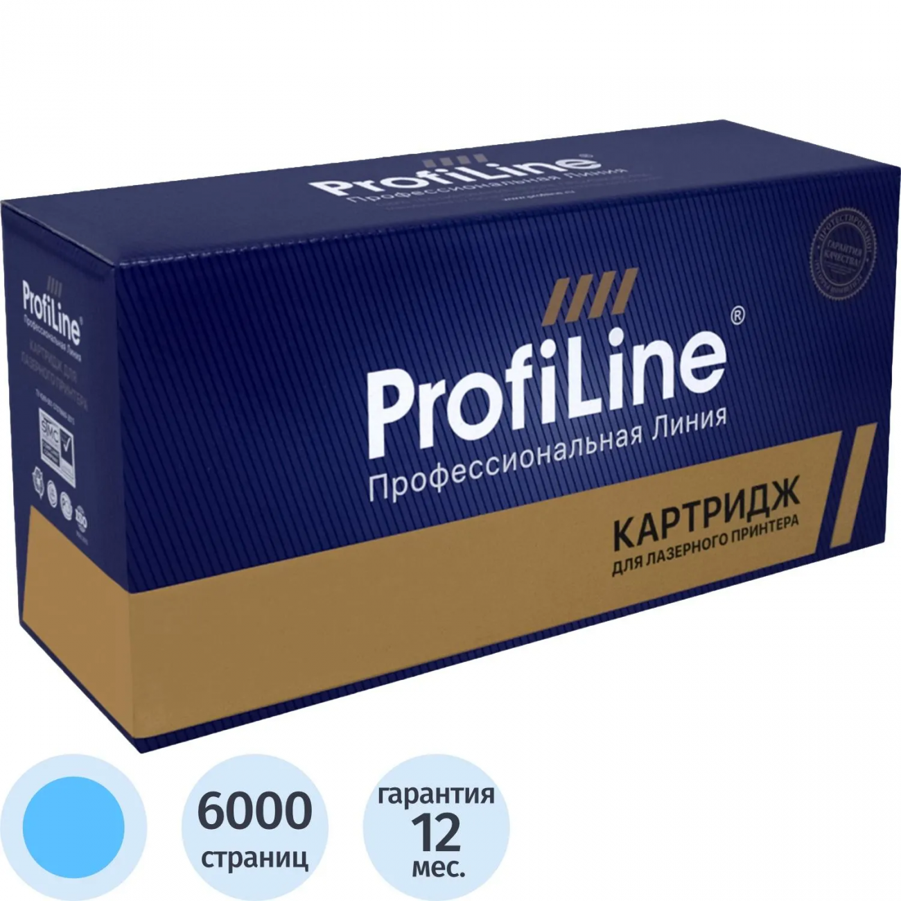 Картридж лазер. ProfiLine 415X W2031X гол. пов. емк. д/HP LJ M454/M479 2438605 PL_W2031X_C_emu