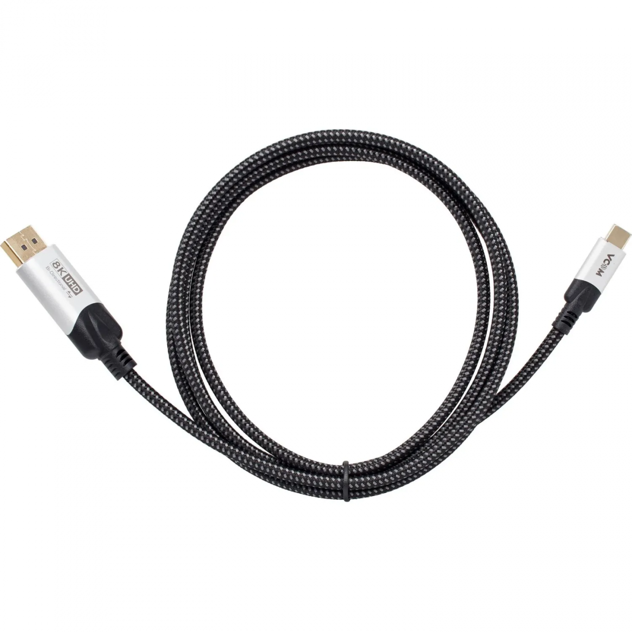 Кабель адаптер DP A(m) --gt;USB 3.1 Type-Cm, 1.8m, VCOM CU422VB-1.8 2390308