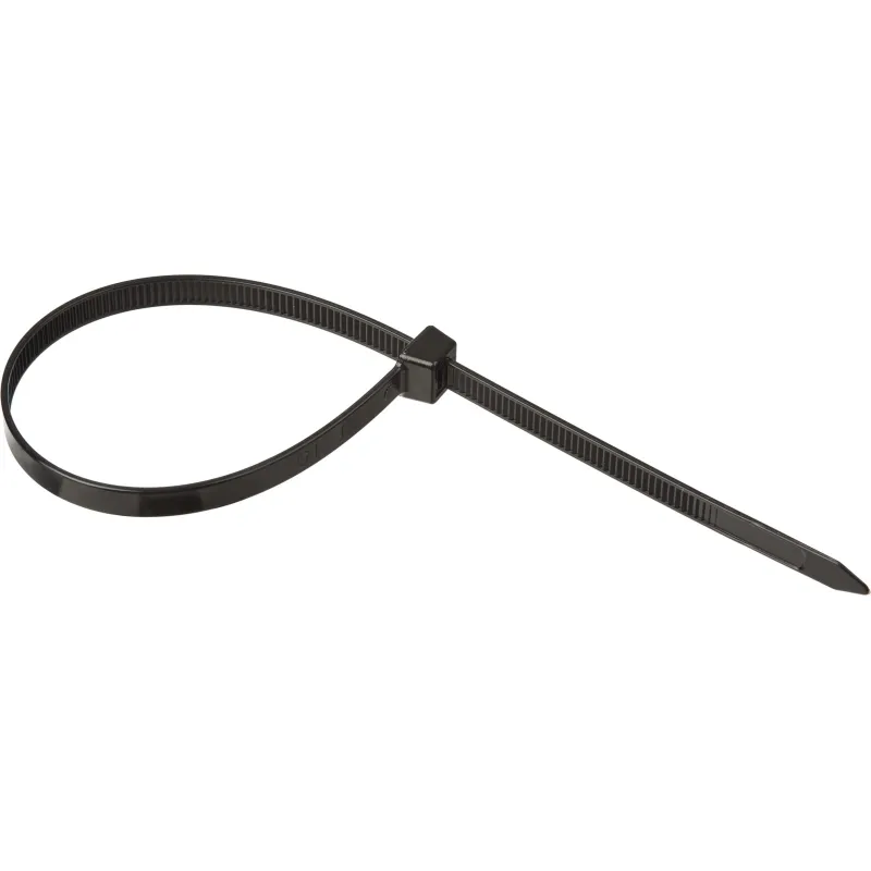 Хомут стяжка нейлоновая TOPFORT 8х300 черный 100 шт/уп 2097649