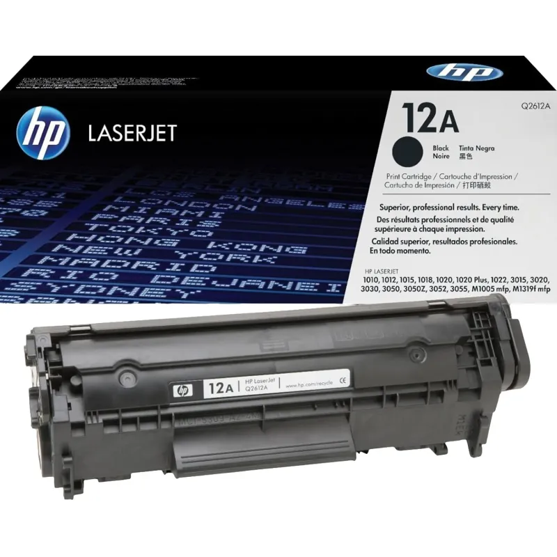 Картридж лазерный HP 12A Q2612A чер. для LJ 1010/1012/1015 50076