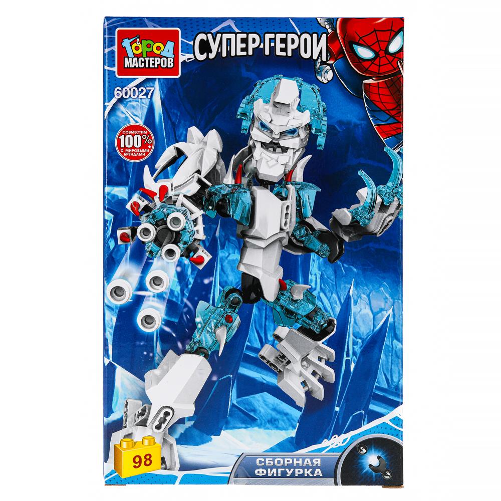 Конструктор Супергерои, 98 дет. Город Мастеров 60027-ZH