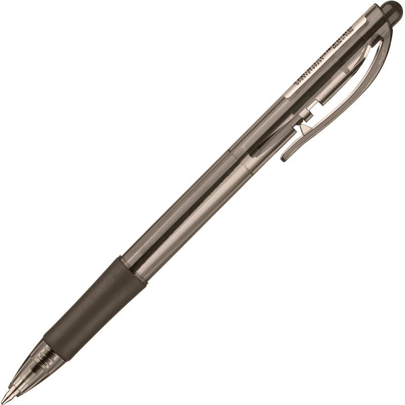 Ручка шариковая автоматическая Pentel BK417-A черная (толщина линии 0.3 мм) 216846