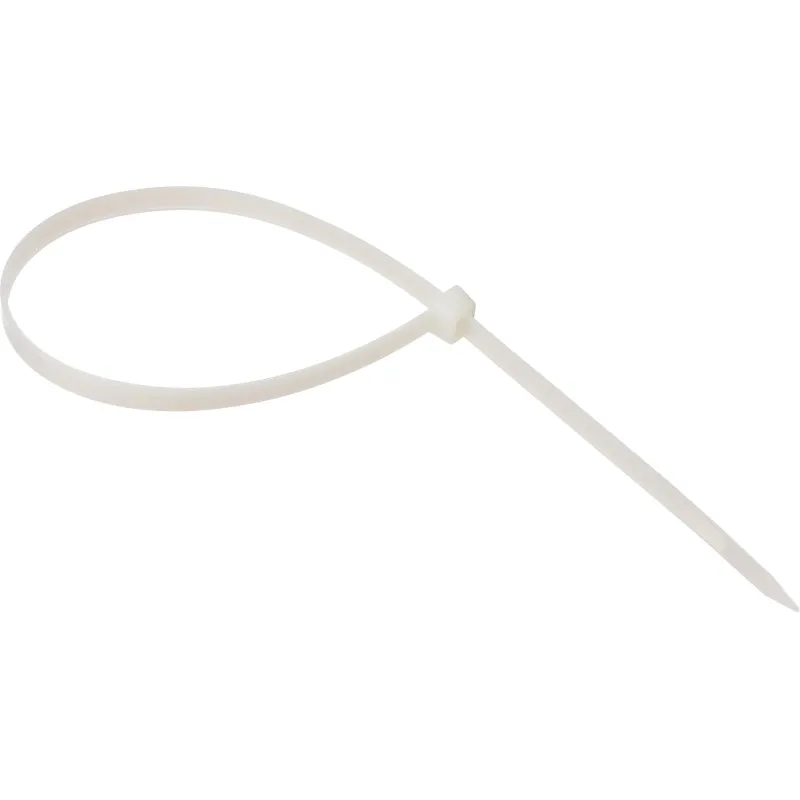 Хомут стяжка нейлоновая TOPFORT 8х400 белый 100 шт/уп 2097662