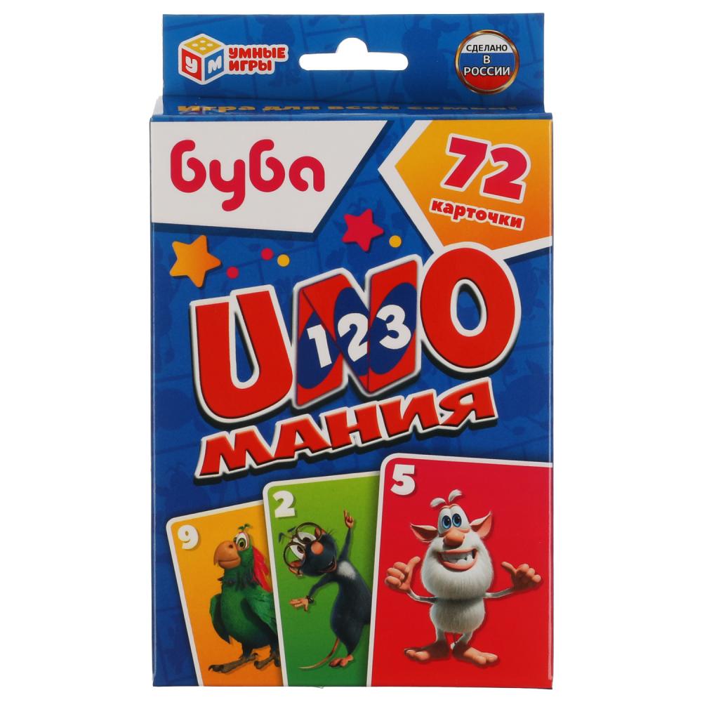 Игра Уномания Буба, карточки УМка 4610136737259