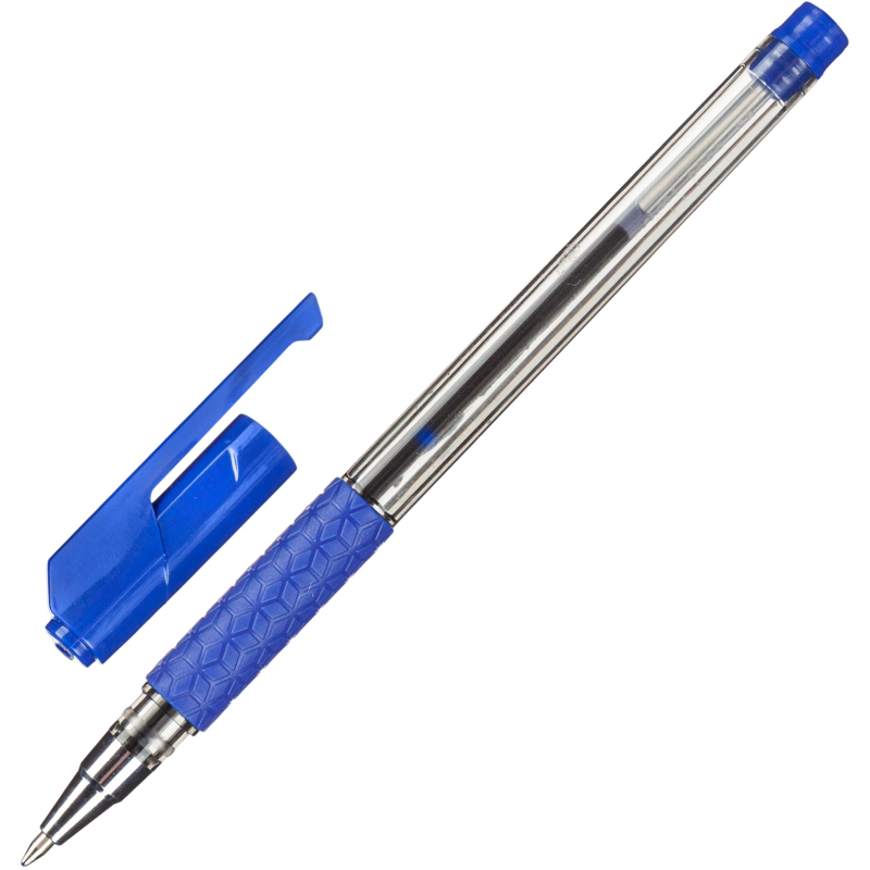 Ручка шариковая неавтомат. Deli Arrow д.ш 0,7мм лин 0,5мм манж, синяя 1684056 EQ01630