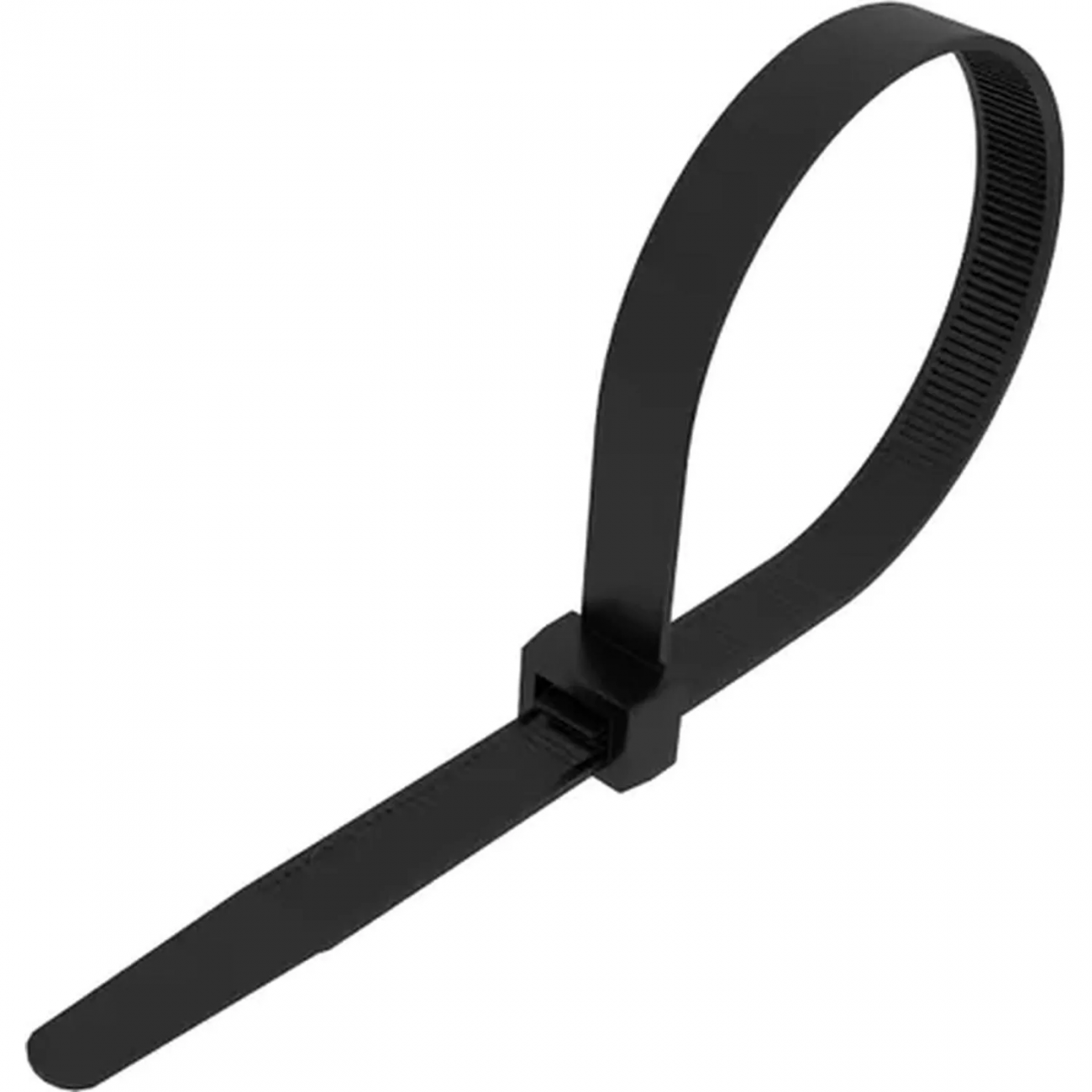 Стяжка REXANT (07-0201-5) кабельная нейлон. 200x4,8мм, черная (100 шт/уп) 2465813