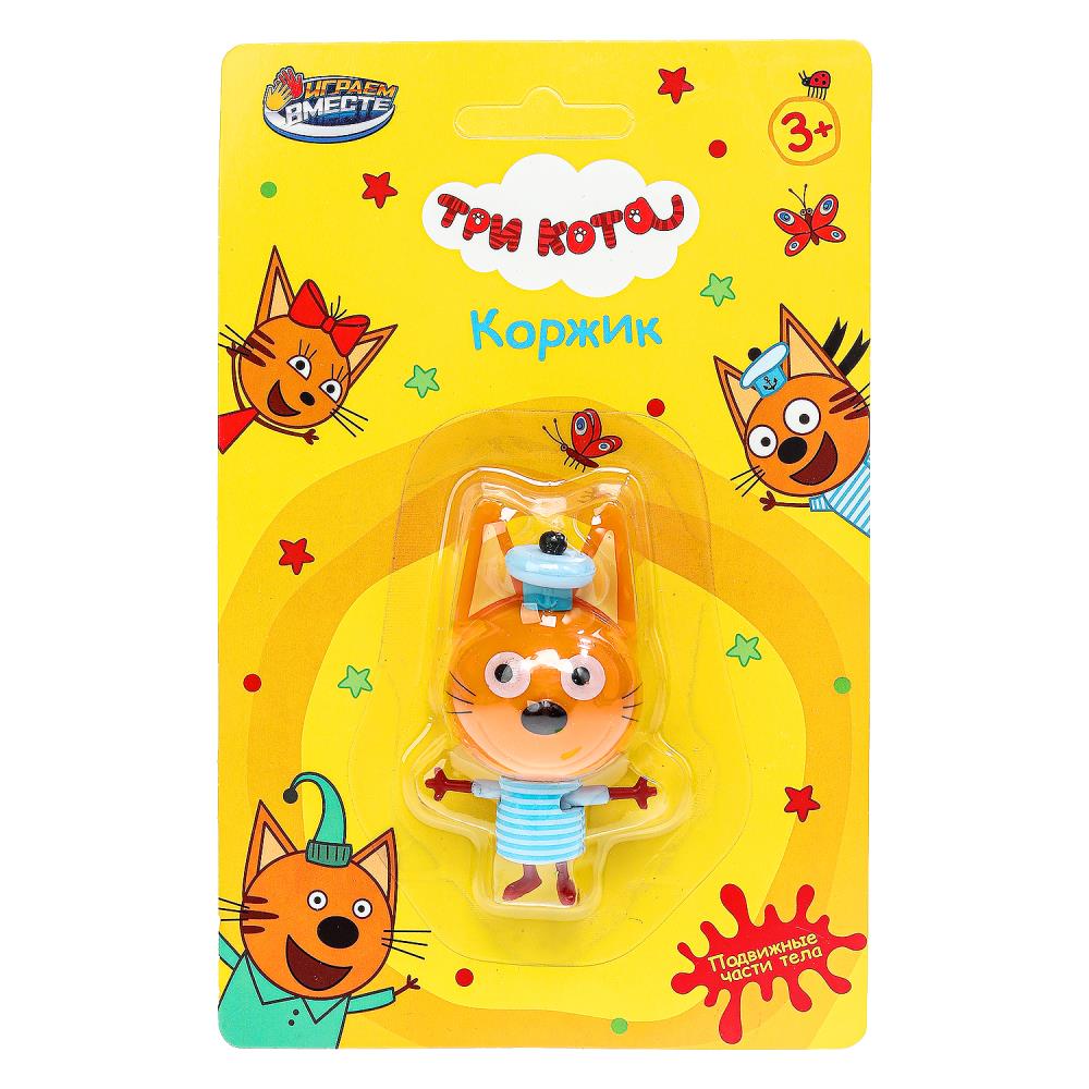 Фигурка из м/ф "Три Кота" 6 см. подвижные части тела Играем Вместе PF-3C-KORZHIK-RU