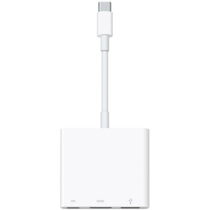 Адаптер Apple USB-C Digital AV Multiport Adapter, бел, MUF82ZM/A 1093729