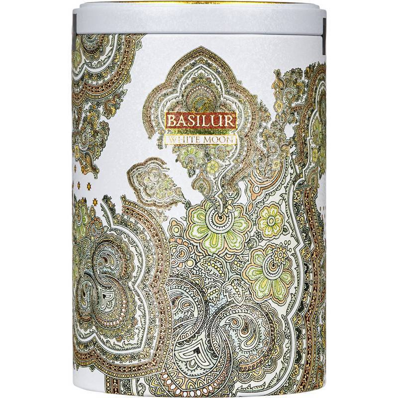 Чай подарочный Basilur Восточная коллекция Белая луна лой зеленый Молочный улун 100 г 555399