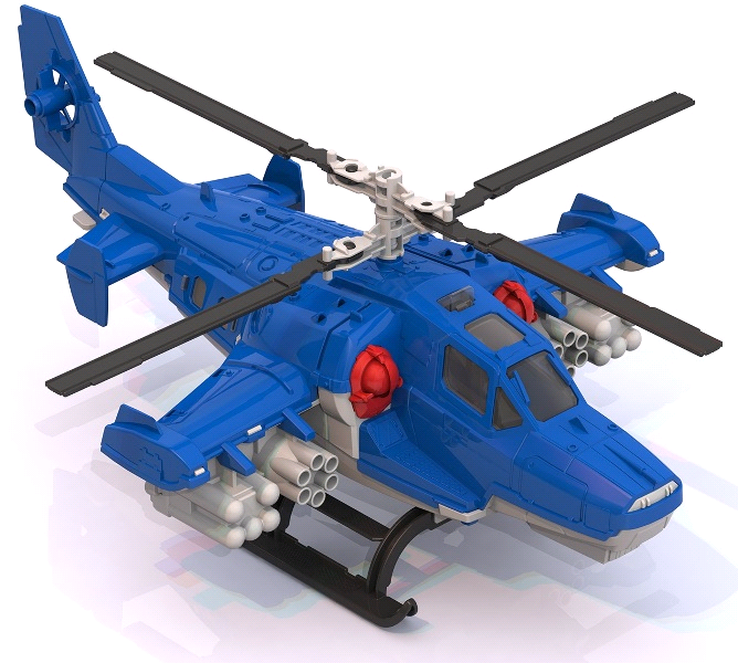 Игрушечный вертолет "Полиция" Нордпласт (в асс) Н-248