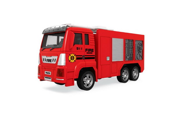 Пожарная машина игрушечная, инерционная Abtoys 89002B-6