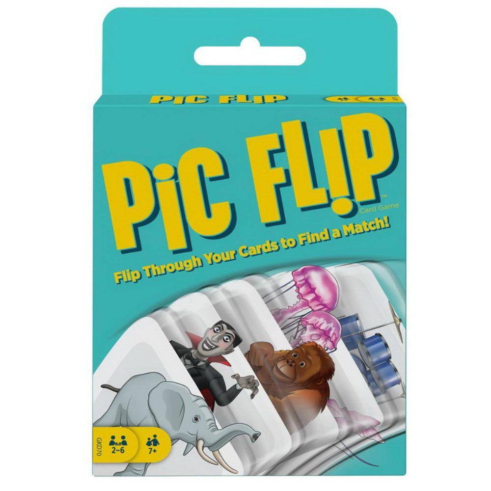 Настольная игра "Pic Flip" карточная Mattel GKD70
