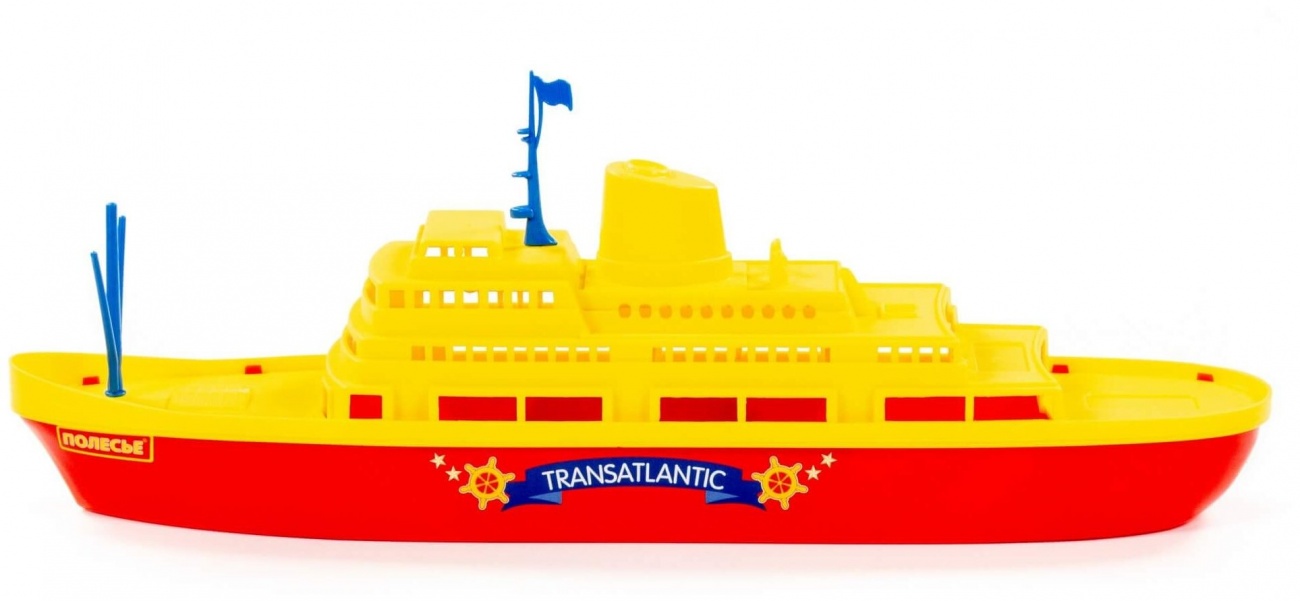 Большой игрушечный корабль "Трансатлантик" 46 см Полесье П-56382