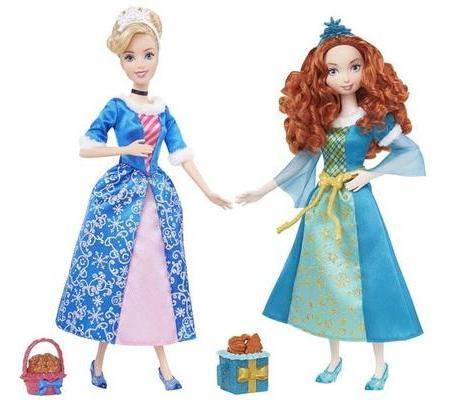 Кукла "Золушка/Мерида" с корзиной (в асс) 28 см Принцессы Дисней Mattel BDJ10(BDJ15/BDJ16)