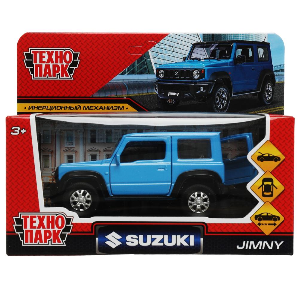 Машина металл Сузуки Джимни, 11,5 см, синий, Технопарк JIMNY-12-BUBK