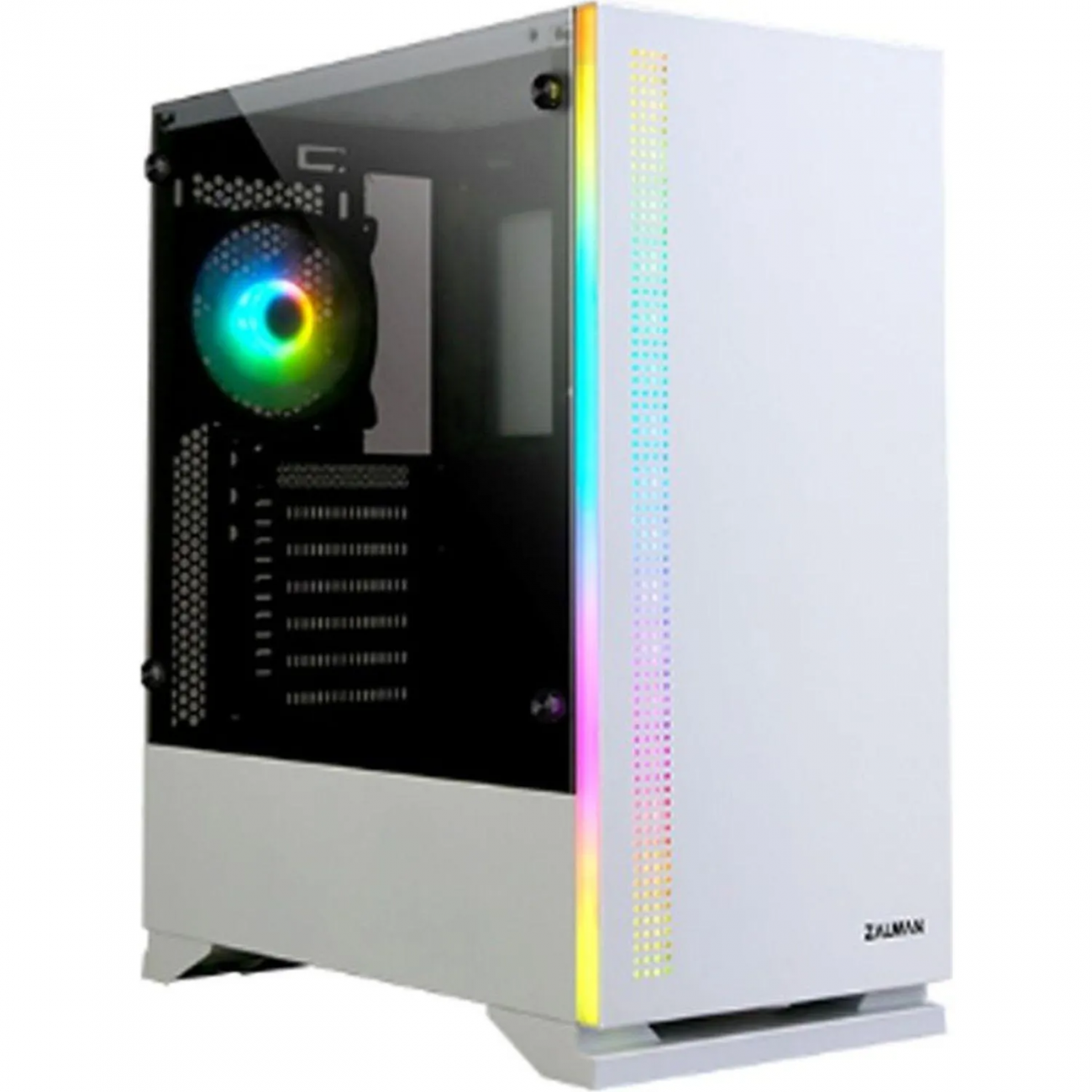Корпус ZALMAN S5, ATX, WHITE, WINDOW (S5 WHITE) 2243103