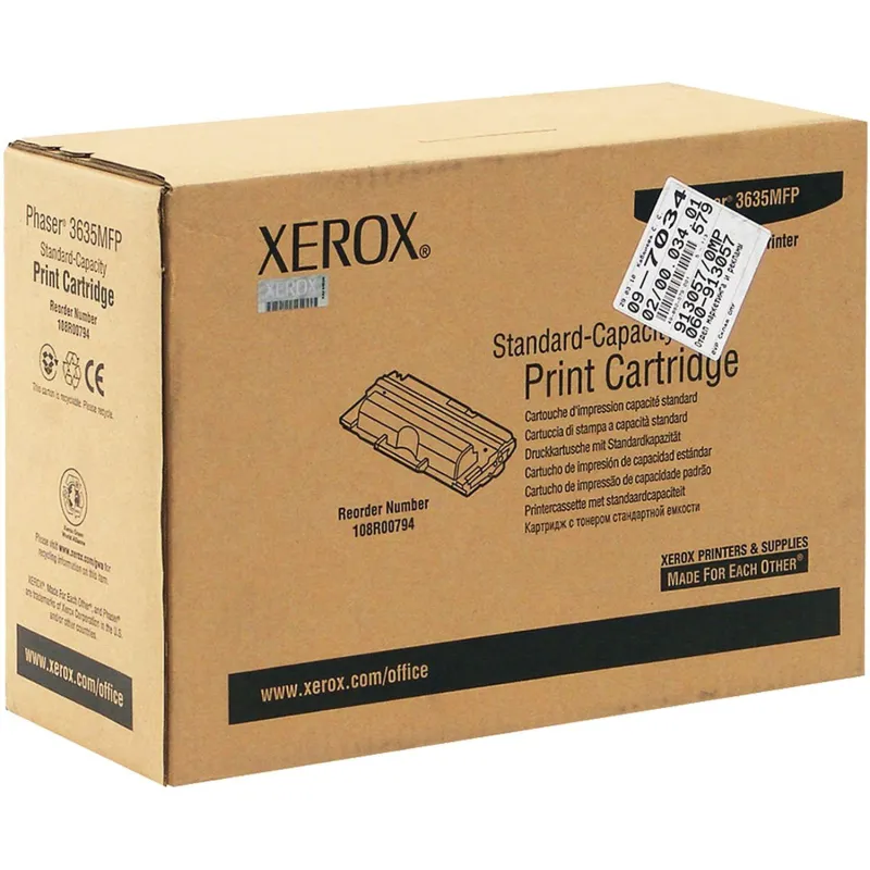 Картридж лазерный Xerox 108R00794 чер. для Ph3635 161137