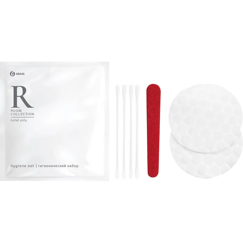 Набор косметический гигиенический Room (флоу-пак) 300шт/наб Grass 1916724 HR-5017