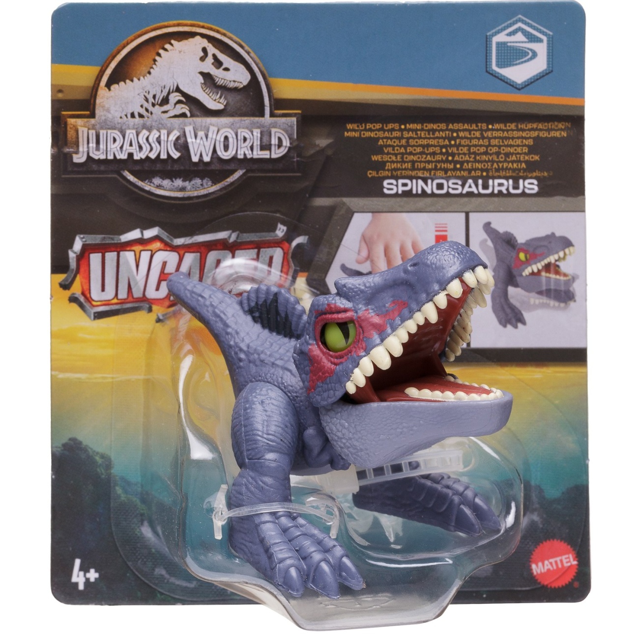 Фигурка Mattel Jurrasic World Мини динозаврик №4 HJB51/4