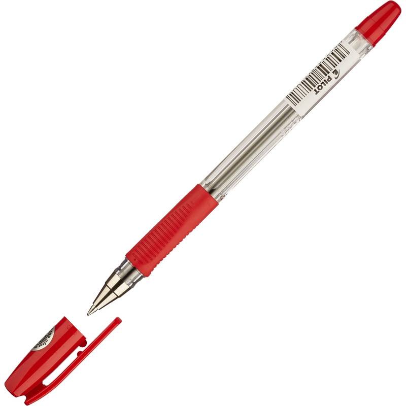 Ручка шариковая Pilot BPS-GP-F красная (толщина линии 0.22 мм) BPS-GP-F-R 77566