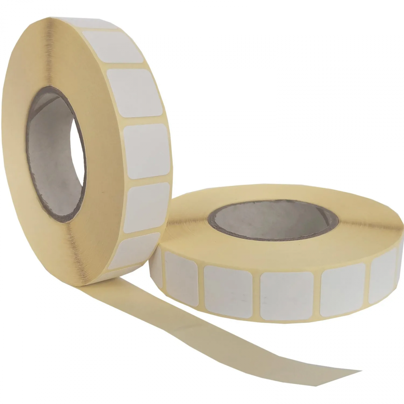 Термотрансферные этикетки ПГЛ 20х20, 6000 шт/рул, вт.76, 6 рул/уп (спайка) 2105049