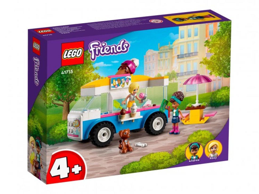 Конструктор LEGO FRIENDS Фургон с мороженым 41715