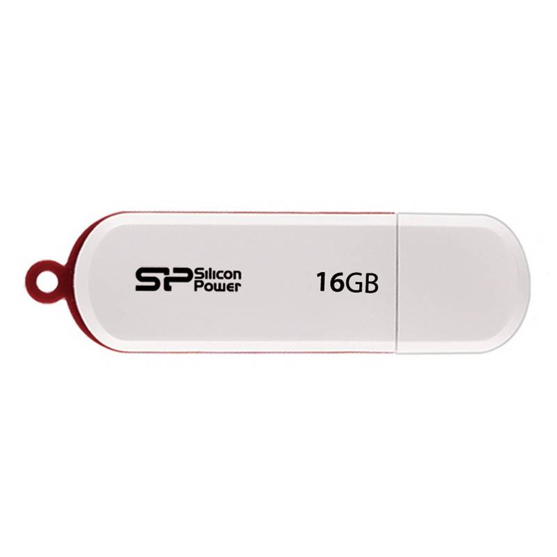 Флеш-память Silicon Power Luxmini 320 16 Gb USB 2.0 белая SP016GBUF2320V1W 173050
