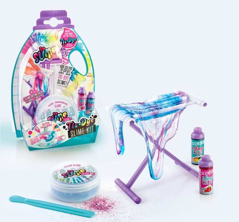 Набор для изготовления многоцветного слайма So Slime DIY серии "Тай Дай" (3 вида в асс) Canal Toys SSC149