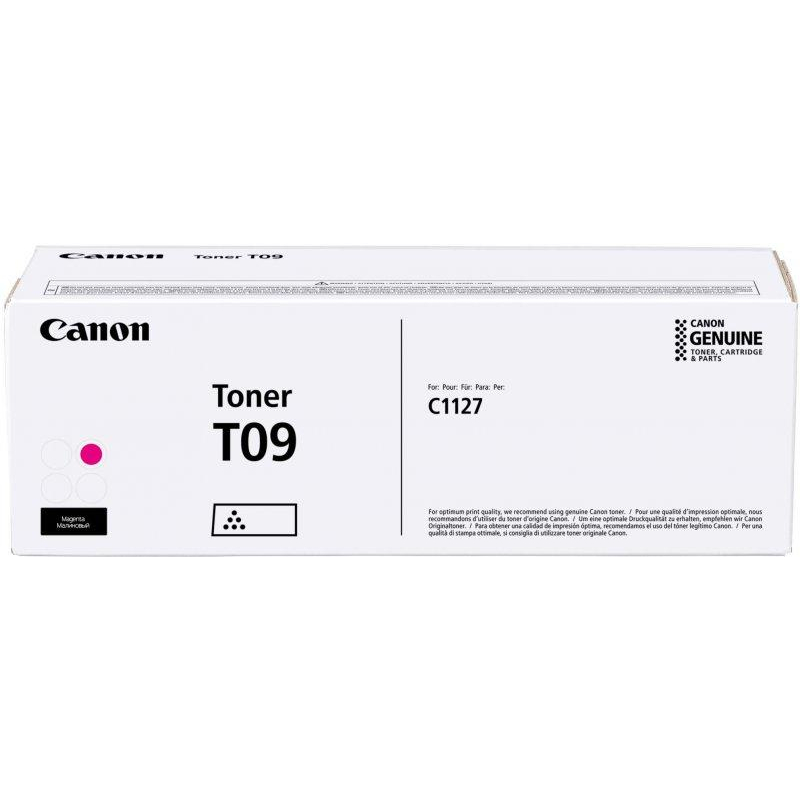 Тонер-картридж Canon Toner 09 M 3018C006 пурпурный для I-Sensys X C1127i 1364693