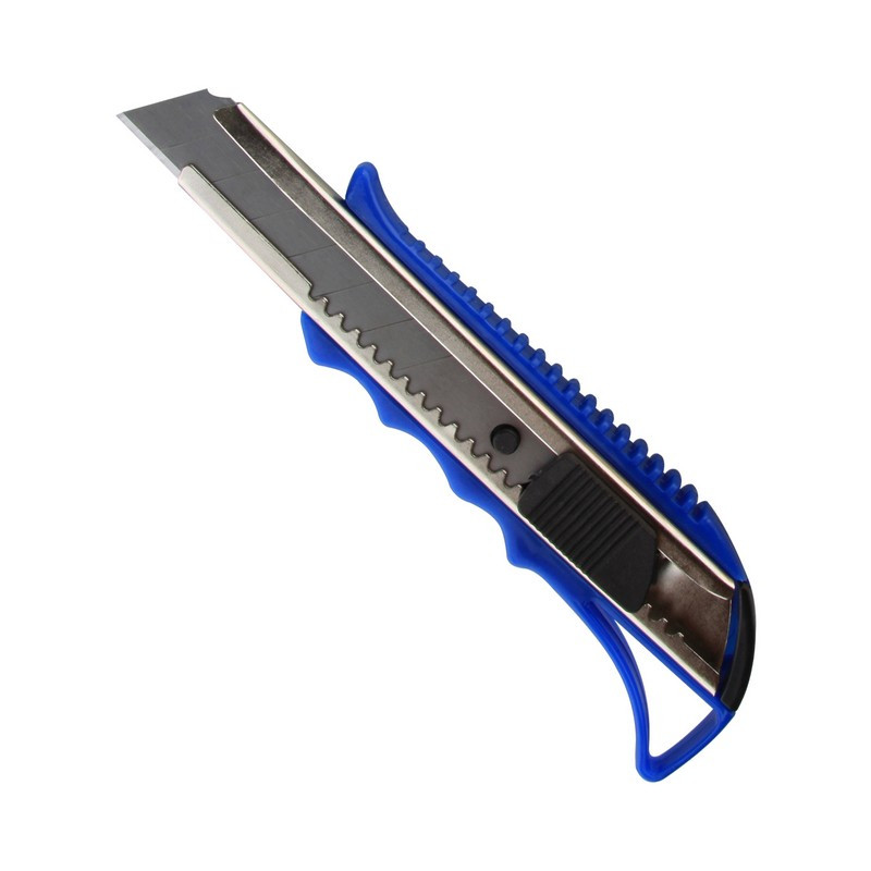 Нож канцелярский 18мм Attache с фиксатором и металлическими направляющими 954213