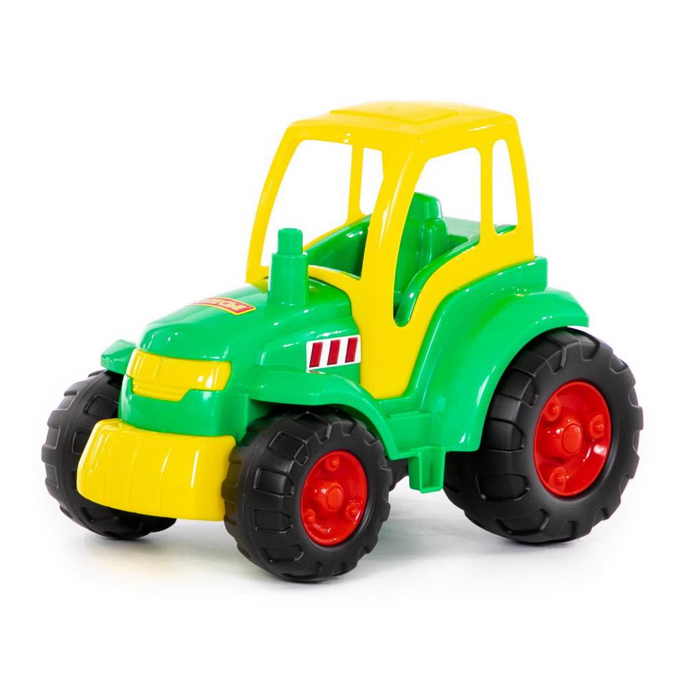 Машинка Полесье Трактор Чемпион (в сеточке) зеленый 36х22,5х26 см П-6683/зеленый