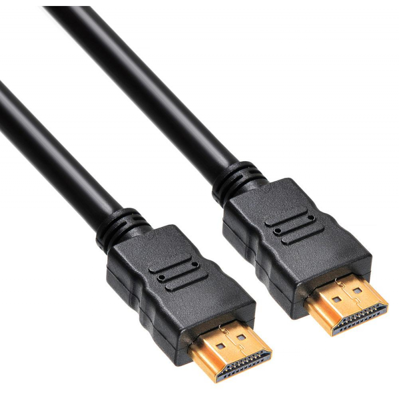 Кабель HDMI - HDMI, M/M, 1.8 м, v1.4, Buro, чер, HDMI-19M/19M-1.8M-MG 1465675 817219