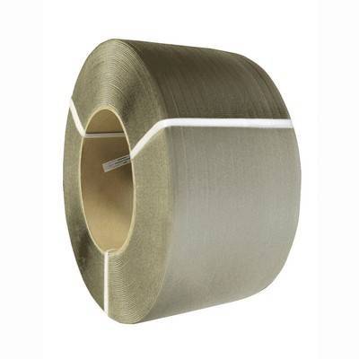 Стреппинг лента Полипропиленовая 12мм х 0,7 (2000 м.) Серая 517290