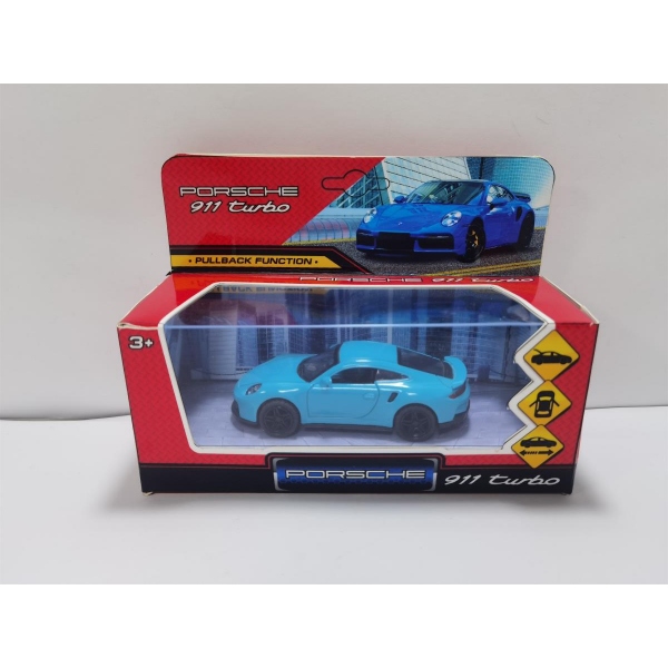 Машина металлическая, Порше (Porshe) 911 турбо, 10,5 см. Технопарк 2208C0360-R2 (240)