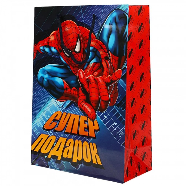 Пакет подарочный размер Ml, 22х31х10 см. глянцевый Чудо праздник PML-97449-SM (120)