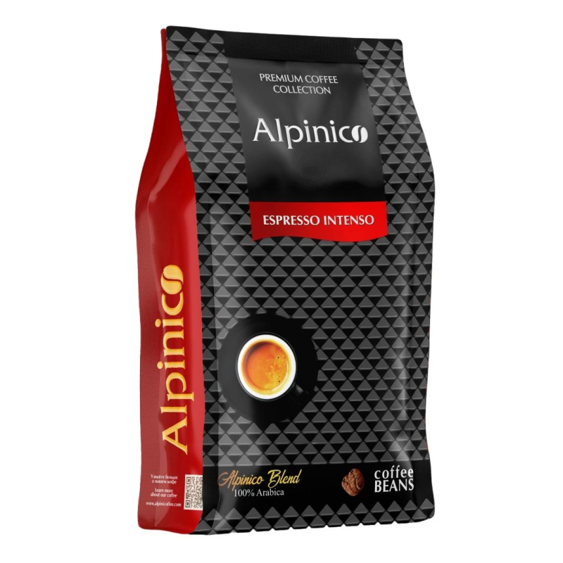 Кофе Alpinico Espresso Intenso 100% арабика в зернах 1кг 1791328 INTENSO1000
