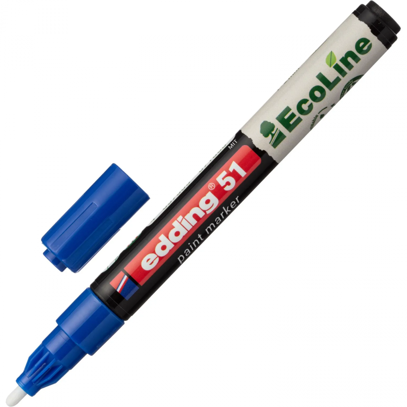 Маркер лаковый E-51 на водной основе, синий, 1-2 мм Edding 2251187 4-51-003