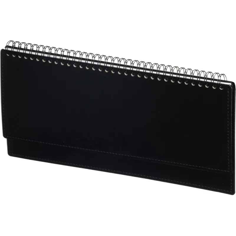 Планинг датированный 2026, черн, 303х150 мм, 120стр, Agenda Attache 2250190 11.141чн